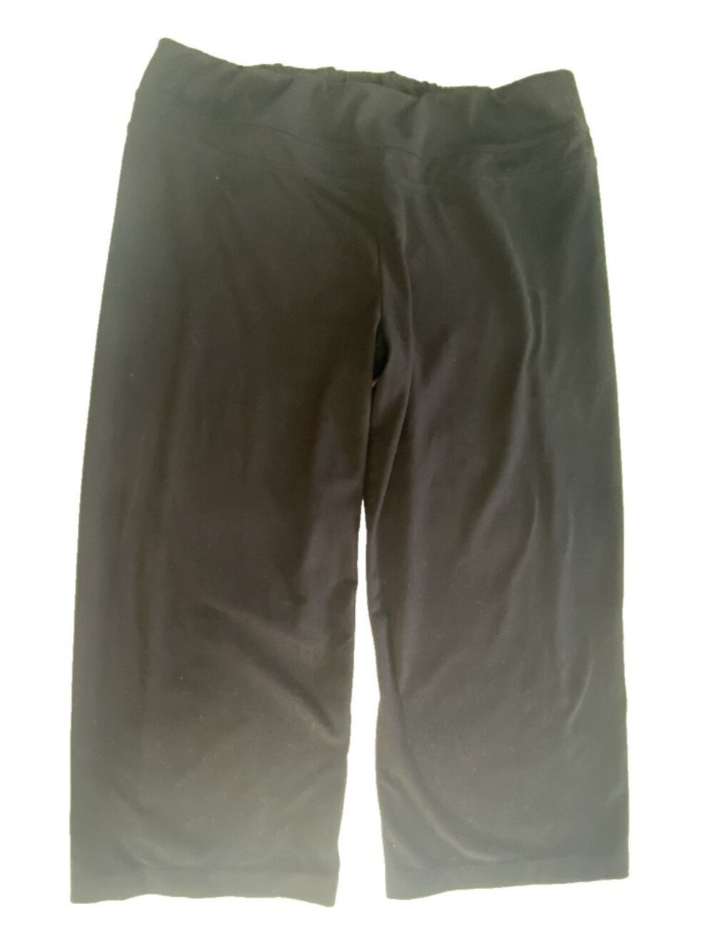 Marika Tek Black Workout Capri Leggings Women's XL Pocket Activewear Yoga Gym